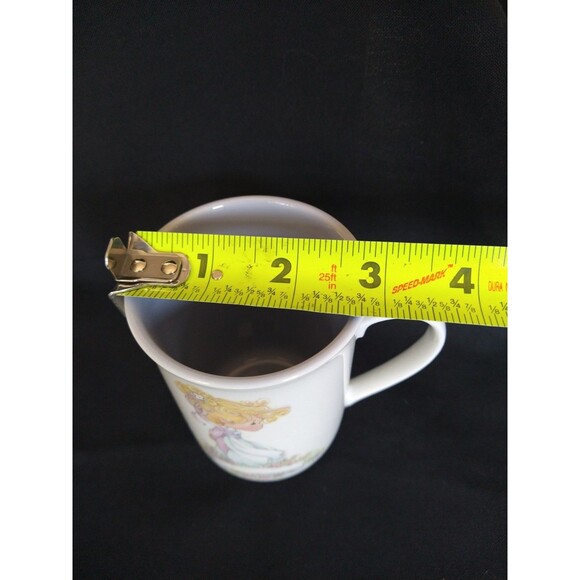 Precious Moments BLANK Name Personalization Mug 1989 Bible Scripture Quote - Picture 3 of 8